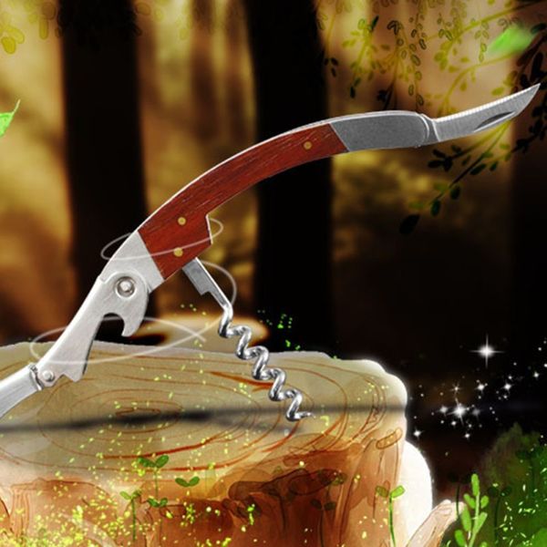 

штопор нож официанта вино инструмент открывалка бар морская лошадь инструмент подарок