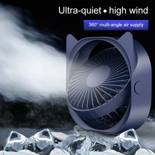 2019 2020 Hot Mini Portable 360 Degree 3 Speed Usb Desktop Cooler