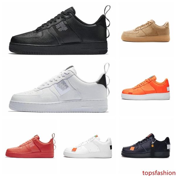 

новый 1 утилита классический черный белый красный dunk мужчины женщины кроссовки один спортивный скейтборд высокий низкий вырез пшеницы крос