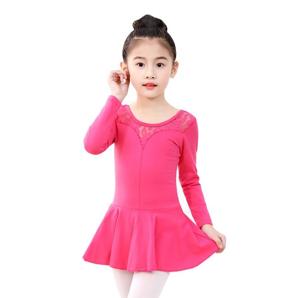 

practice clothesspring girls gymnastics dance and autumn winter long-sleeved siamese cotton examination national dance clothes