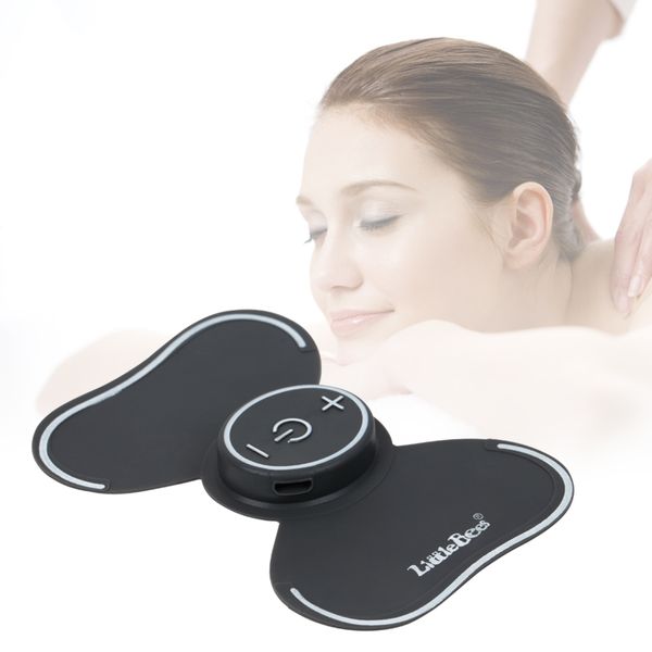 

little bees cervical massager multifunction electric physiotherapy instrument magic sticker small massager wholesale