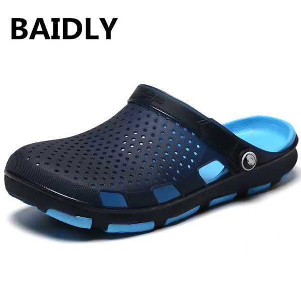 

Summer men andal oft pvc breathable neaker male beach lipper outdoor walking water andal man ca ual hoe big ize