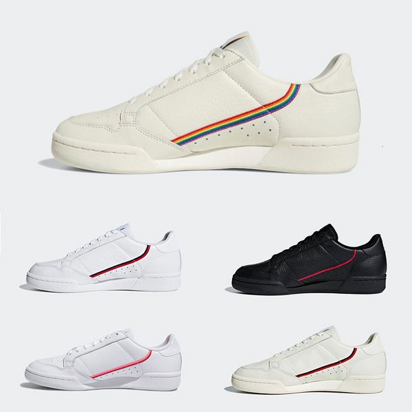 

2019 new continental 80 men women pride black white casual shoes kanye west og white men women white beige trainer sports sneakers