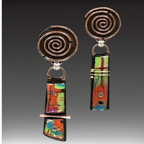 

tribal personality natural dangle drop earrings resin stone boho ethnic vintage statement hanging earrings 2020 for women, Silver
