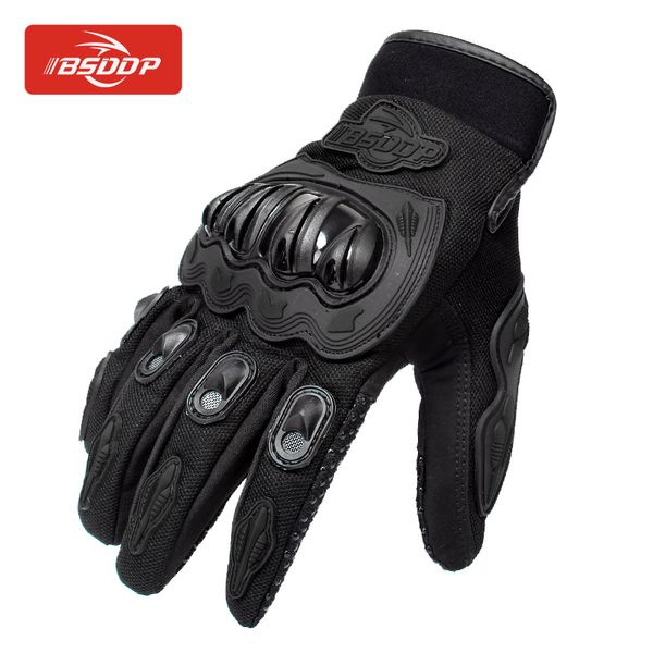 

motorcycle gloves winter&summer motos luvas guantes motocross protective gear racing gloves for xjr1300 xjr400 fz400, Black