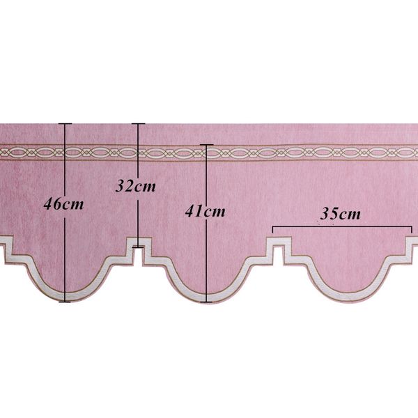 

1m/lot 46cm wide chenille jacquard curtain fabrics diy valance stage bedroom living room sofa window decor curtain accessories