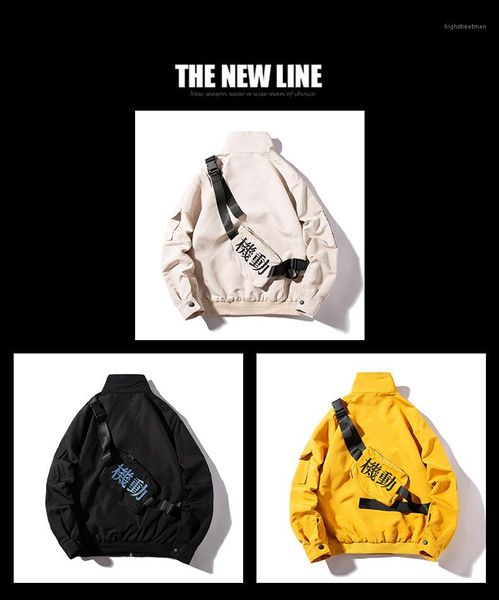 

jp hommes coats 19ss mens motor windbreaker jacket spring autumn clothing fashion casual designer jackets, Black;brown