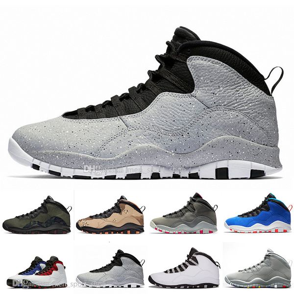 

men basketball shoes 10 10s desert camo cement tinker i'm back chicago cool grey powder blue steel grey trainers sport sneakers size 7