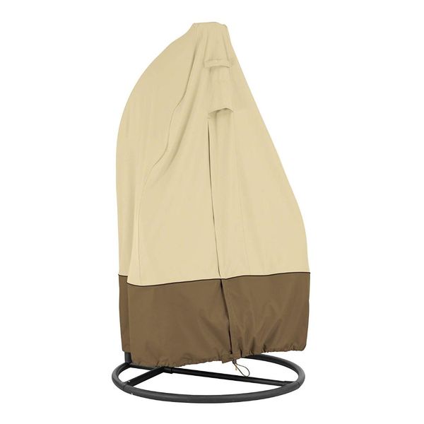 

oxford cloth veranda patio hanging chair and stand cover size:190*115cm