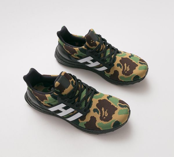 

2019 UB4.0 камуфляж мужские кроссовки Dark Pixel Refract Primeknit спортивные кроссовки Cloud White Чер