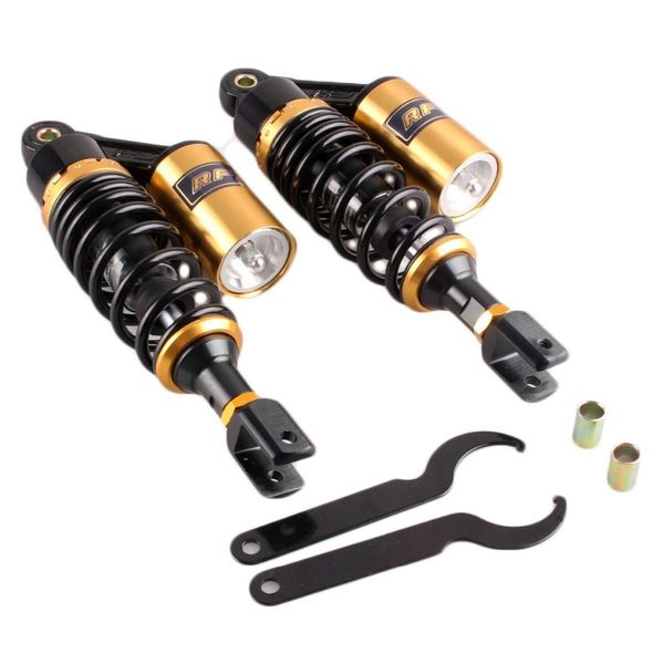 

13.8inch 350mm 1pair air absorber motorcycle for cb 750 rd 350 cb series rear suspension black