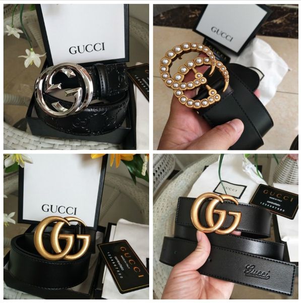

belt designer belts mens belts designer belt snake luxury belt leather belts womens big gold gg buckle with box, Black;brown