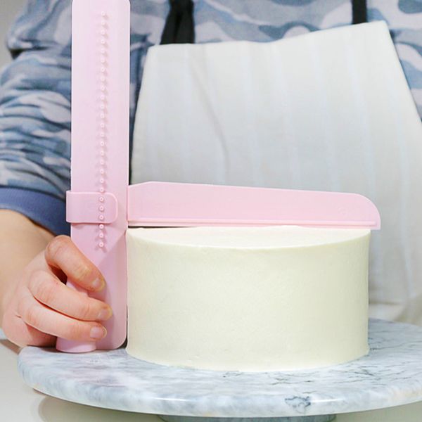 

cake scraper adjustable kitchen turning sugar leveling device cake decorating tools diy grade kitchen accessories