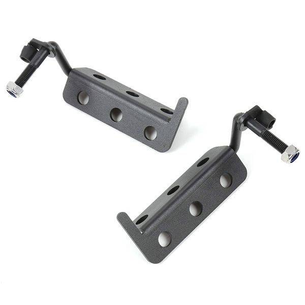 

front foot pegs hollow door hinge foot rest pedal for 2007-2018 wrangler jk jku jl unlimited (1pair