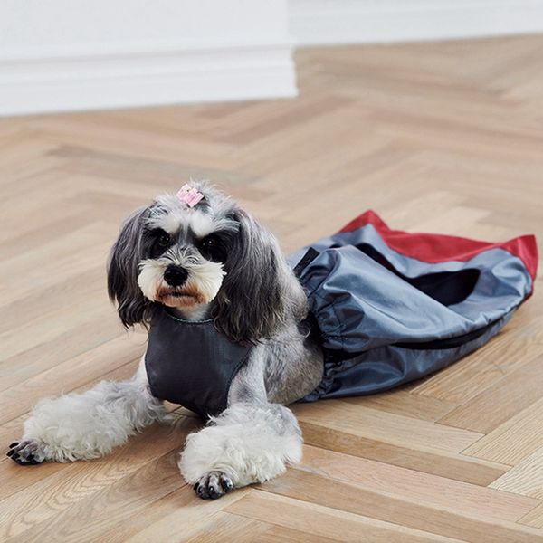 

adjustable dog drag bag made of durable nylon for paralyzed pets to protect chest and limbs pet dogs aid assist carrier tool
