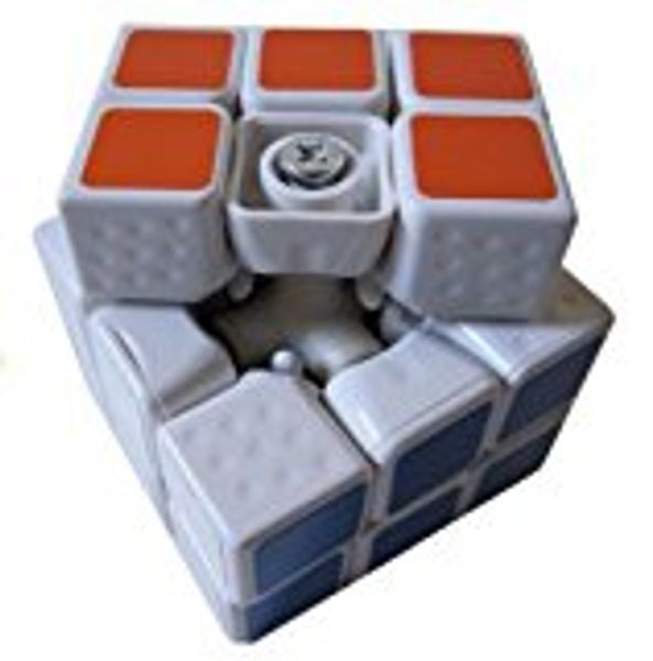 

millionaccessories® new 3x3 linglong 46mm mini 3x3x3 white speed cube puzzle