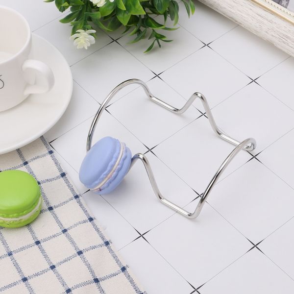 

kitchen wave shape stainless steel taco holder display holders food rack shell 72xf