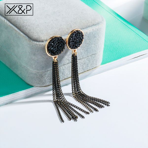 

new vintage earrings dangle drop earrings for women luxury jewelry long dangle earring 2019 brincos female fashion jewelry gift, Silver