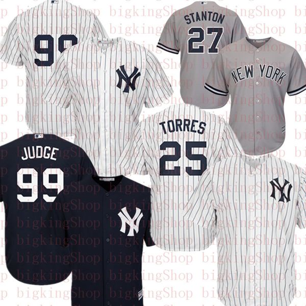 

New york yankee 99Â aaronÂ judge 25 gleyber torre jer ey 2 derek jeter 27 giancarlo tanton 24 gary anchez 23 mattingly ba eball, Blue;black