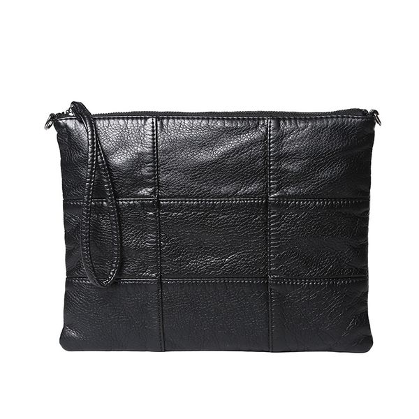 

soft pu leather men clutch hand bag large capacity cell phone holder multifunction shoulder bags for travel office