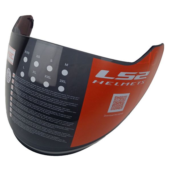 

replaecement visor for ls2 of521 open face motorcycle helmet glasses anti-scratch lens black clear capacete ls2 casco moto