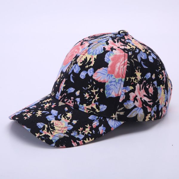

2019 new women men hats adjustable black white color printing graffiti all-matching baseball cap for male female, Blue;gray