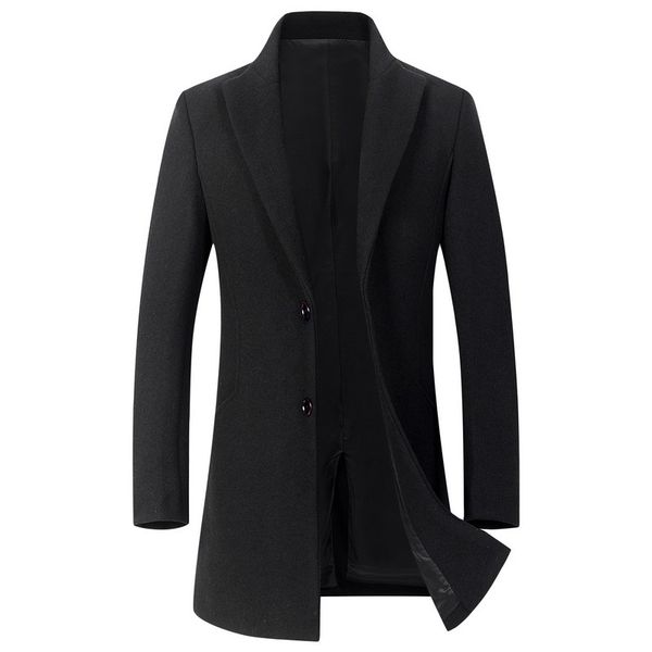 

winter autumn men warm wool jackets coats male casual fashion jackets dropshipping, Black;brown