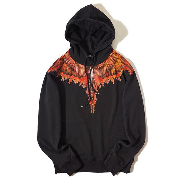 

мода firebird printed мужские толстовки черный пуловер кофты полный ремень casual 100% хлопок руно streetwear мужчины толстовка пот homme, Black