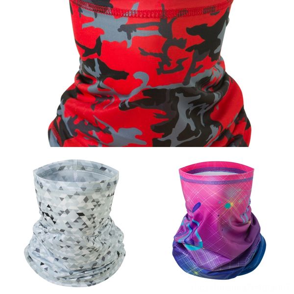 

f2ba7 2020 fashion hip hop design cashew flower triangle magic mask neck street skateboard face scarf bandana scarf bicycle scarf mask, Black