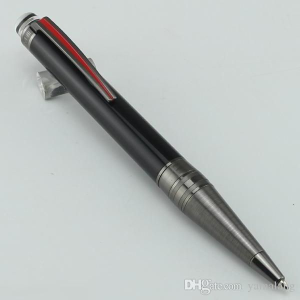 

2019 arrive urban speed ballpoint pen/rollerball pen luxury black resin rollerball pen pvd-coated fittings @yamalang