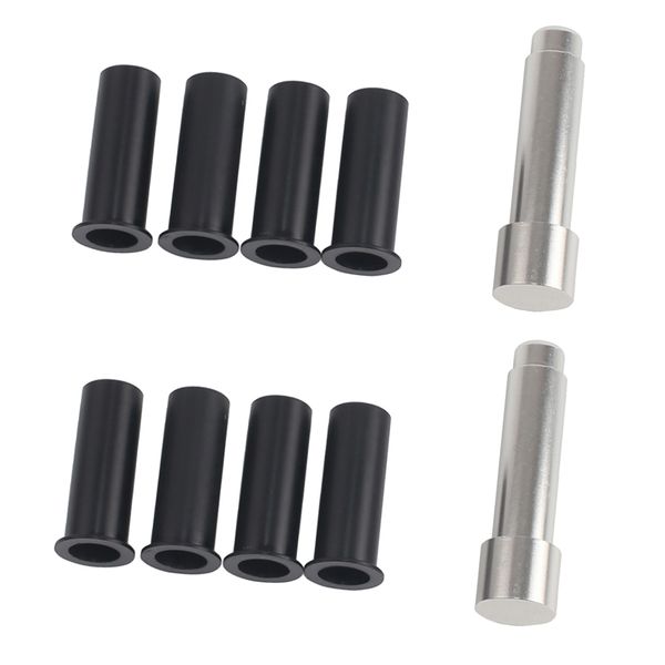 

8pcs door hinge bushing pin liners 2 door for jeep wrangler jk 07-18