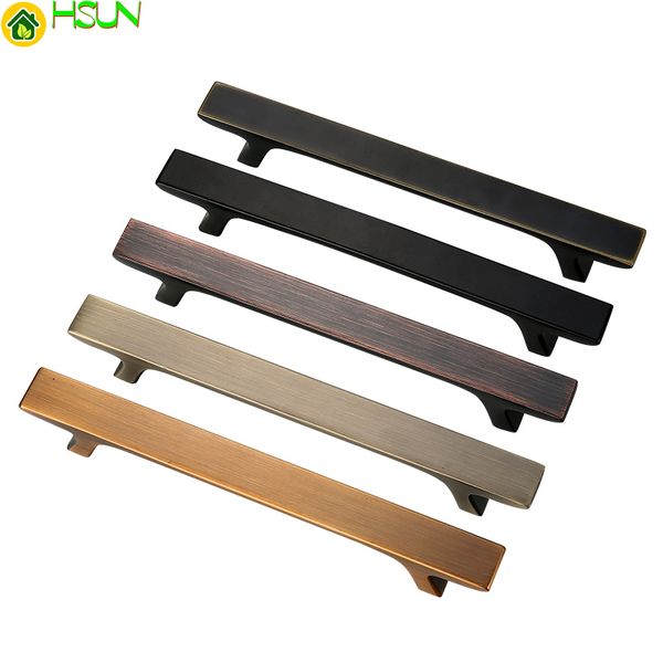 2019 Simple Solid Zamak Furniture Handles Wardrobe Door Pulls