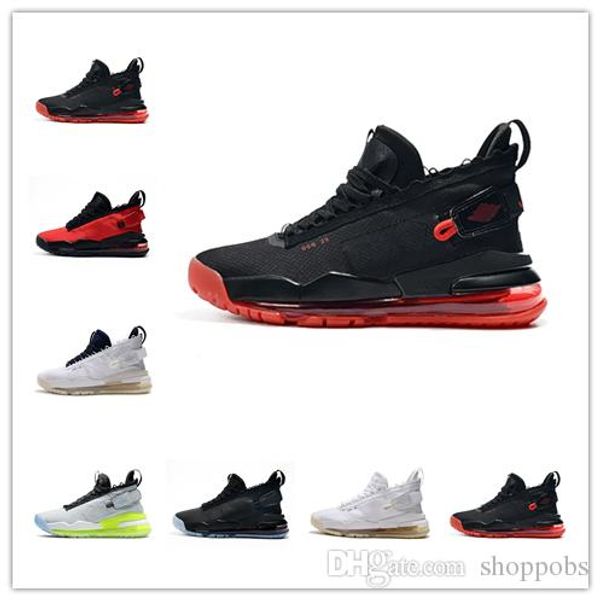 

2019 bred gym red proto mens basketball shoes pure platinum volt black bq6623-006 neon gradient white blue men sports sneakers us 7-12