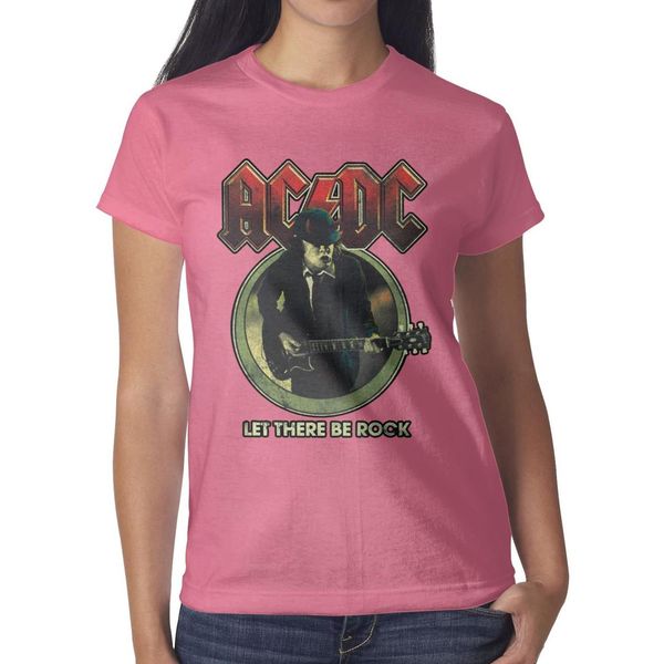 

acdc пђ бђде Ѭок-Ѭозова женка ђболка, Ѭђбаки, ђболки, ђболки пѬином, White