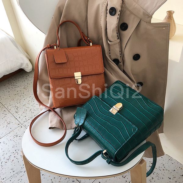 

stone pattern pu leather crossbody bags women 2020 luxury quality sac a main messenger bag lady designer handbags totes bolsa