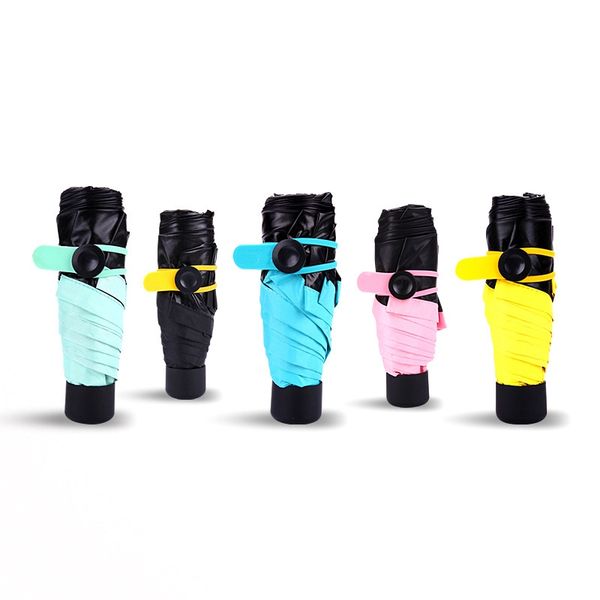 

folding umbrellas mini pocket umbrella sunny and rainy portable sun parasol umbrella