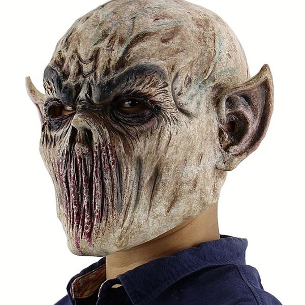 

halloween bloody scary horror mask zombie mask latex costume party full head cosplay masquerade props