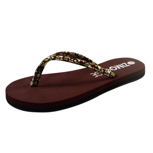 

women's slippers floral sponge cake slip-resistant flip-flops sandals shoes summer women beach slides casual shoes9031316, Black