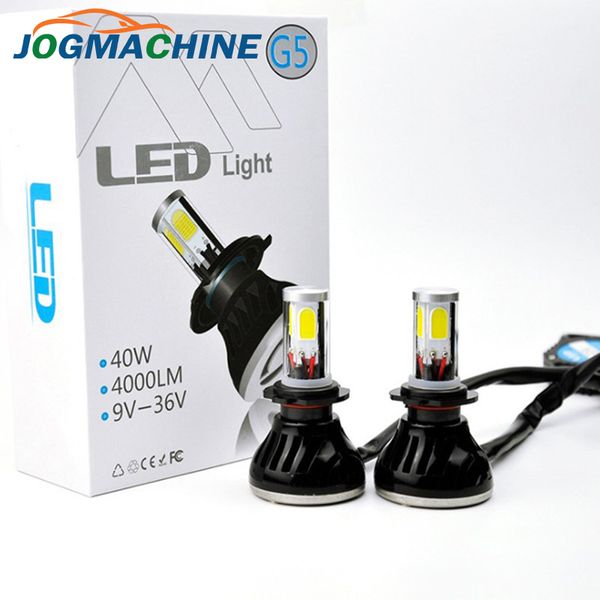 

2pcs car led headlights h4 h7 h8 h9 h11 9005 headlights 9006 9007 h13 light high low beam 8000lm 80w 12v auto headlihgt bulbs
