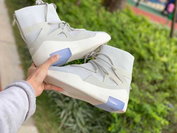 

Air Fear of God 1 сапоги дизайнер модные мокасины люксовый бренд 2018 мужские кроссовки кроссовки мужские кроссовки Новое поступление кроссовки