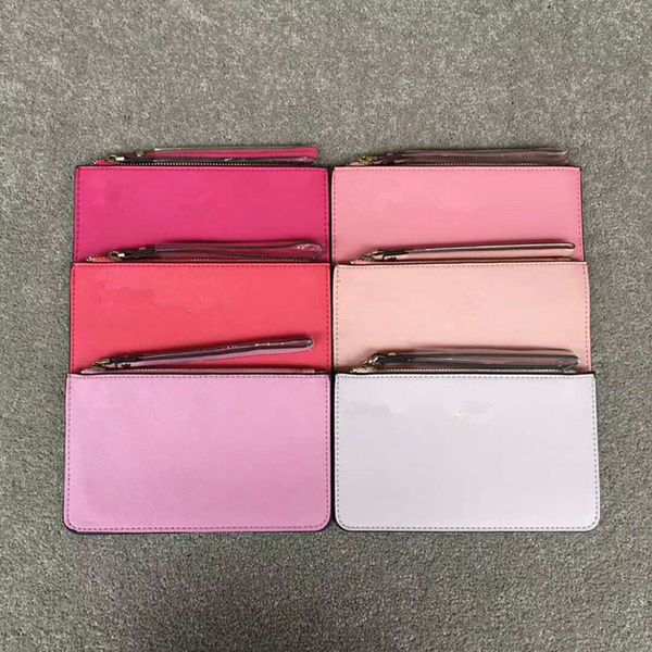 

fashion letter wallet pu leather zipper coin purse clutch women girls card holder trendy designer wallets money bags outdoor pouch, White