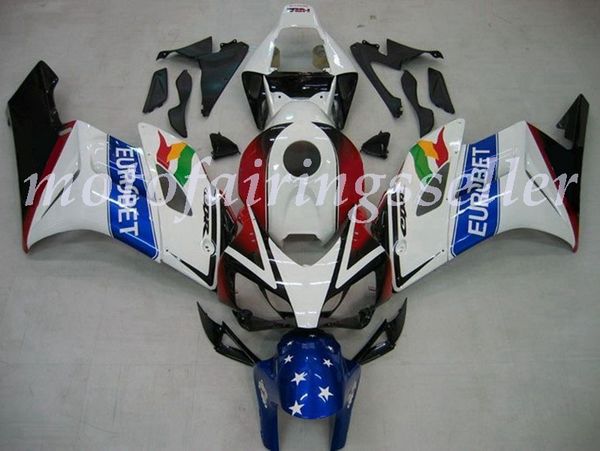 

oem quality new abs full fairings kits fit for honda cbr1000rr (2004-2005) cbr1000rr 04 05bodywork set black red blue white star