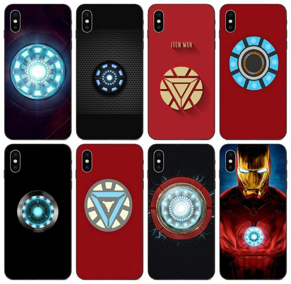 

[tongtrade] painted simple iron man arc reactor case for iphone 11 pro x xs max 6s 5s 5c 5 4 galaxy j2 huawei mate 30 pro xiaomi note 2 case
