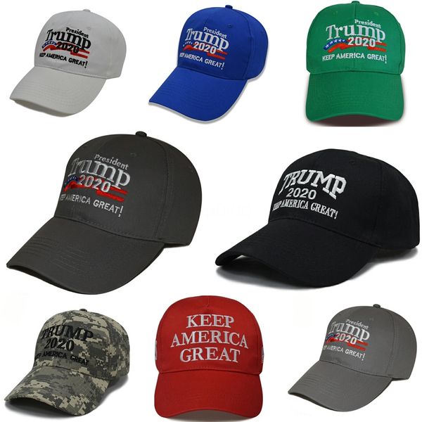 

trump 2020 baseball hat 3 colors keep america great cap embroidery outdoor sun hats 20 1pcs ooa6999 #853, Blue;gray