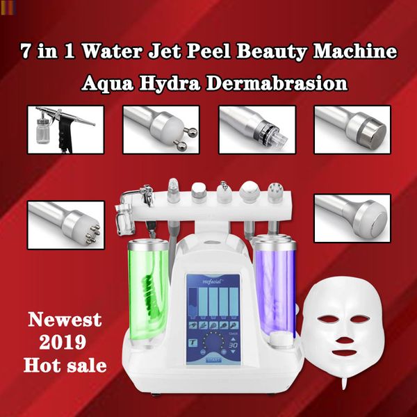 

7 в 1 hydrafacial машина гидра микродермабразия пилинг для лица кислородный спрей гидро микродермабразия воды машина facial био photoelctric