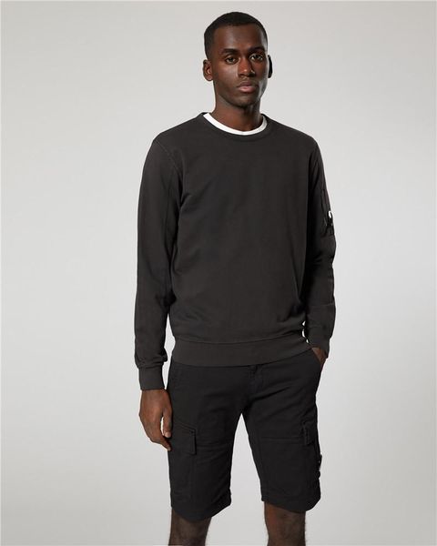 

cp company толстовка мужского конструктор печатных сыпучая толстовка мода мужской пуловер tops, Black