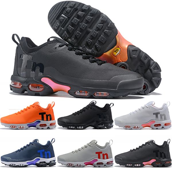 

mercurial plus tn men women running shoes ultra triple black white grey orange mens athletic sport sneaker size 36-46 ing