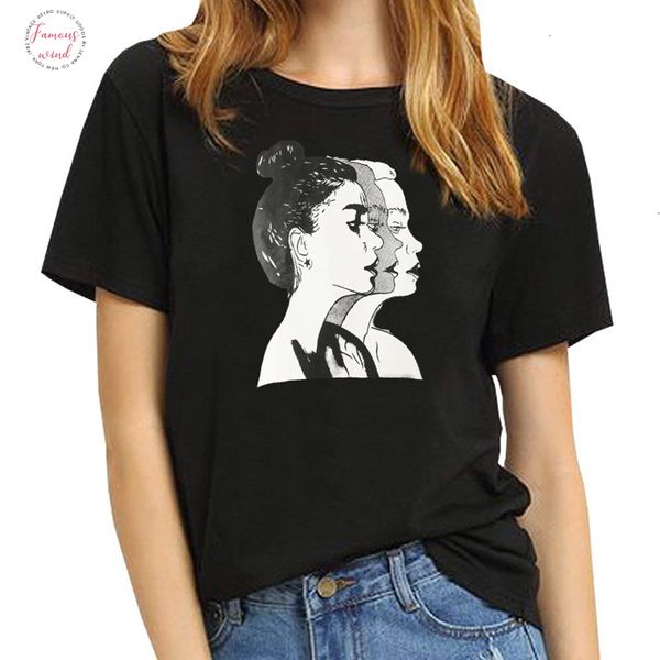 

women graphic print new harajuku love printed cap sleeve woman t shirts casual tee short sleeve female t shirt women clothing, White