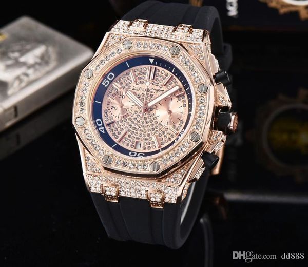 

all the work sesqwatch mene's leiusre steel calibre watch analog glass back watch montre, Slivery;brown