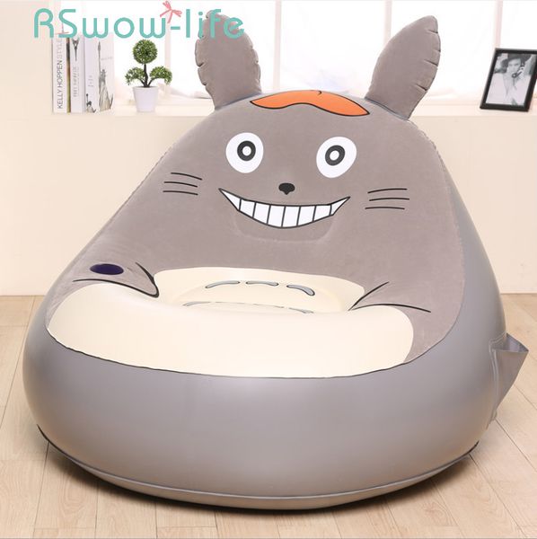 

cartoon chinchilla inflatable sofa folding tatami bedroom balcony lounge chair small sofa lounger chair seat cushion